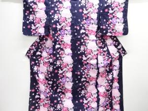 牡丹に花模様浴衣